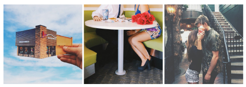 Figure 4. Examples of Taco Bell’s genuine and imaginative personality.