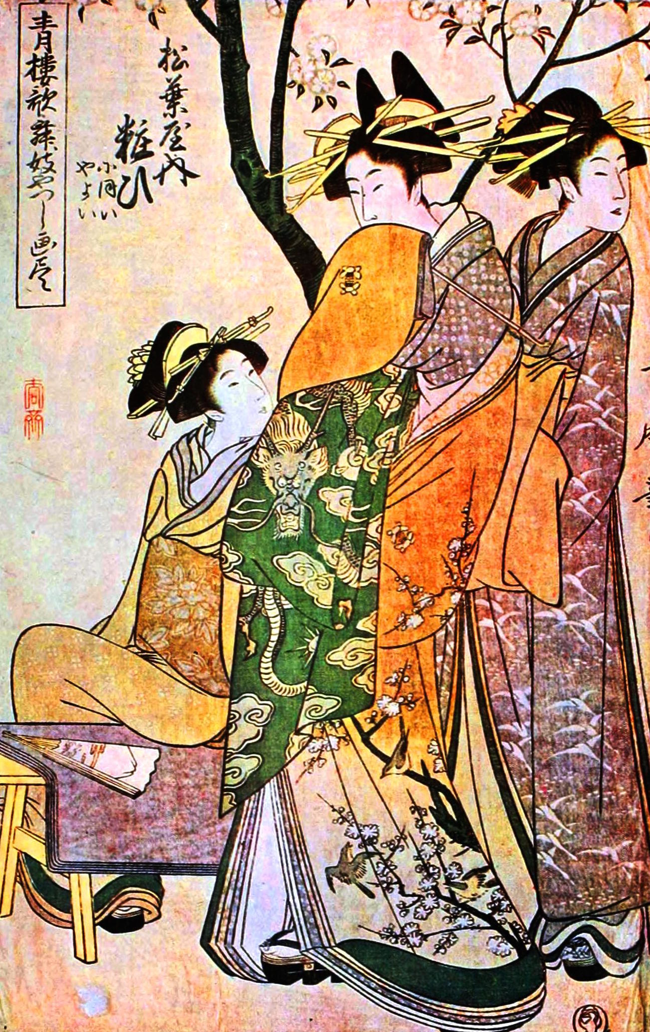 Woman from each japanese era