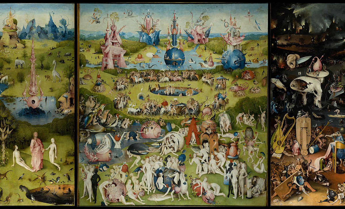 Passing Time in The Garden of Earthly Delights by Hieronymus Bosch -  Inquiries Journal