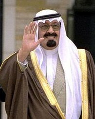 King Abdullah of Saudi Arabia