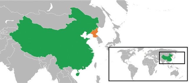 The geographic situation of North Korea make it both a strategic ally to China and a potential threat