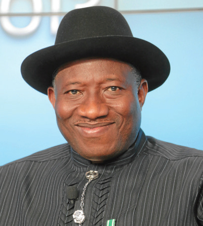Goodluck Jonathan, the president of Nigeria, whose power is undermined by stronger regional governments