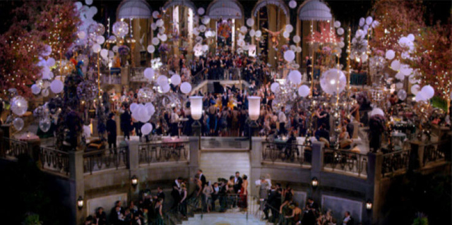 Figure 2. Gatsby’s lavish parties