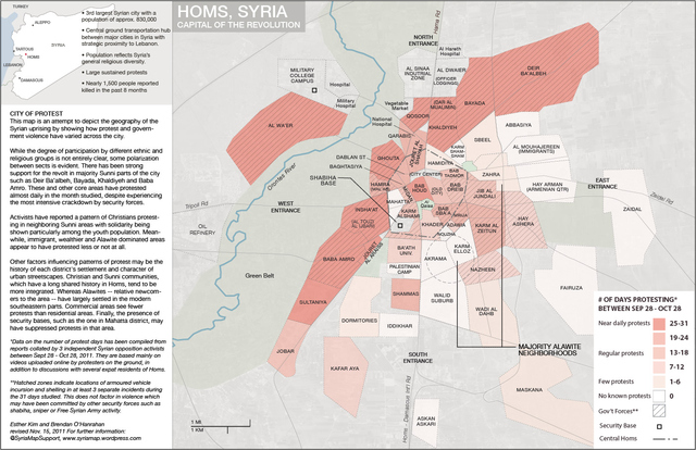 Map of Syria