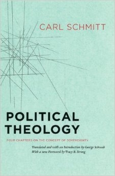 Political Theology by Carl Schmitt