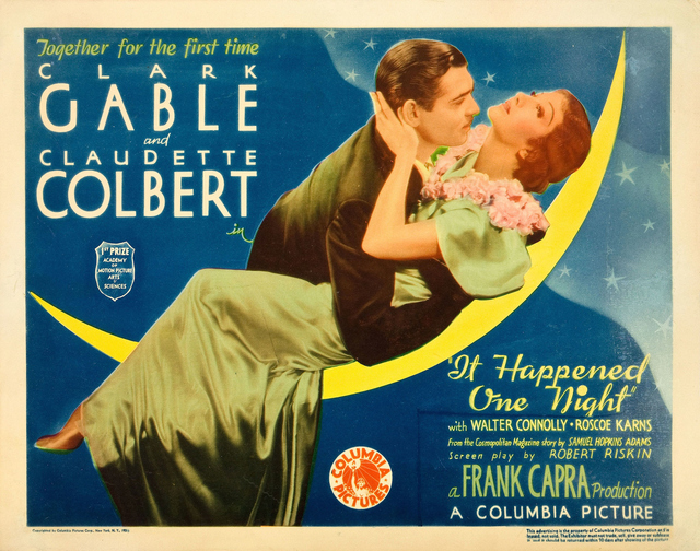 Movie Poster for It Happened One Night