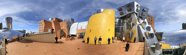 Panoramic view of Stata center