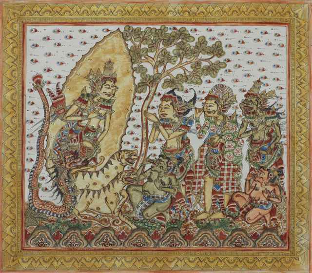 Kakawin Sutasoma depicted by Wayan Suparta