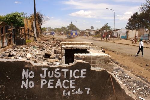 Post-election violence in Kenya