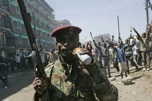 Post-election violence in Kenya