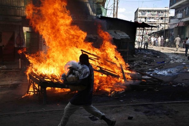 Post-election violence in Kenya