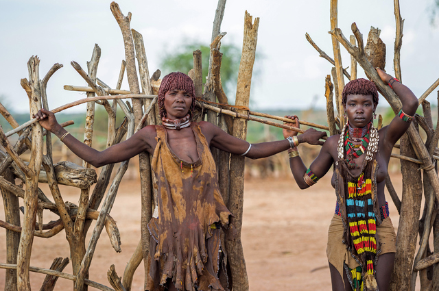 Hamer Women near Tumi, Ethiopia