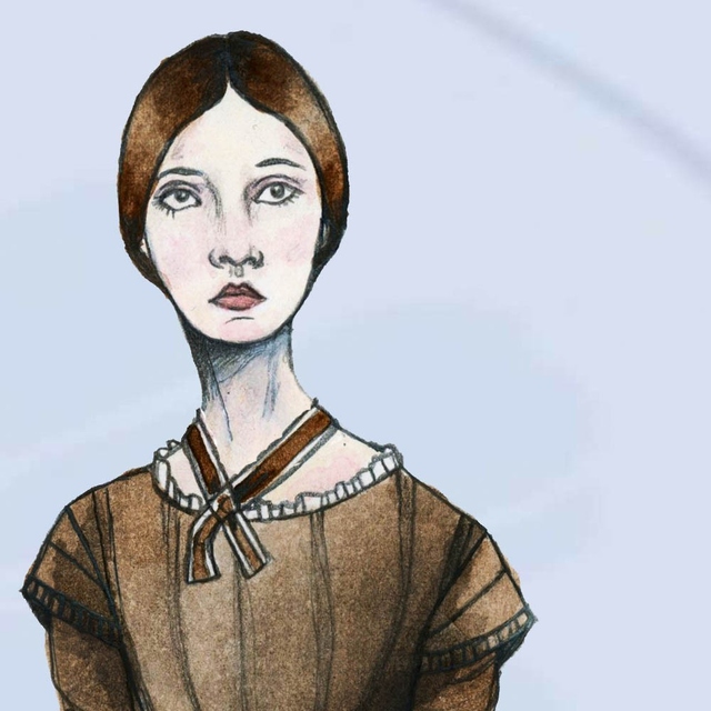 Portrait of Emily Dickinson