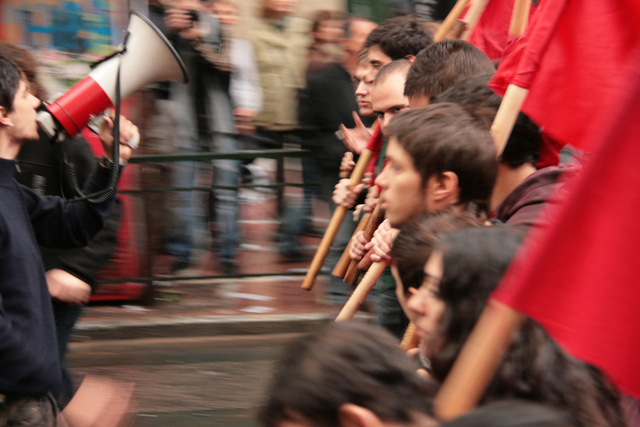 Protests in Athens, Greece November 2010