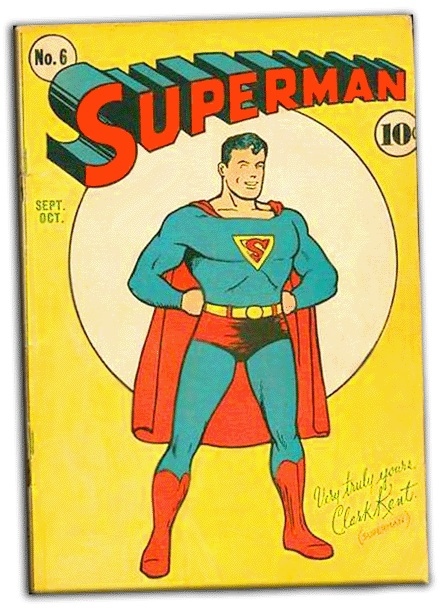 Original Superman Cover