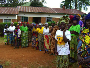 Democratic Republic of the Congo: Rape Victims who have been successfully reintegrated into their communities assemble in a 