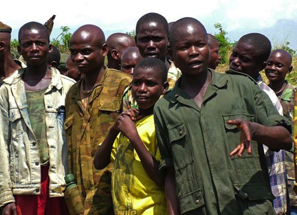 Former Child soldiers in eastern Democratic Republic of the Congo