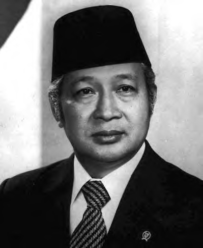 Suharto came to power in a coup, and was the President of Indonesia from 1967 to 1998.