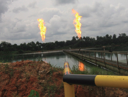 Most of Nigeria's oil fields are located in the Niger Delta, which is in the southern region of the country
