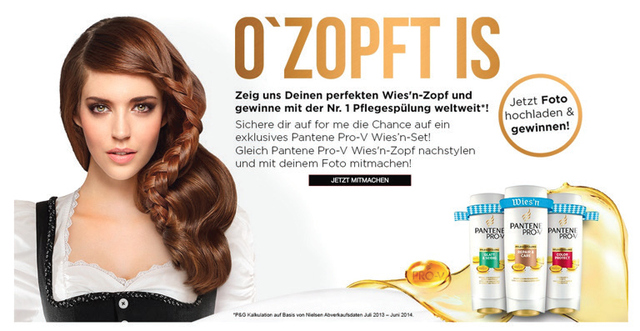 Figure 4. Pantene Pro-V Advertisement – Germany. Translation (Top to Bottom): 