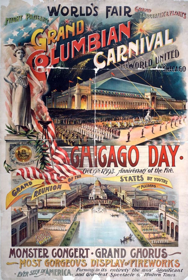 Chicago World's Fair Poster 1893