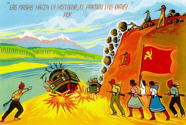 Poster of the Peruvian Shining Path Party