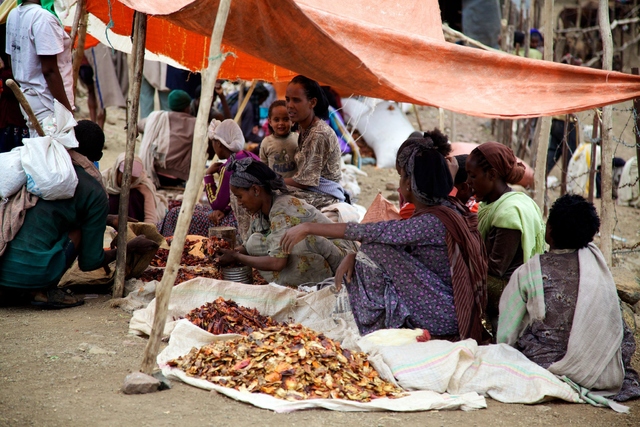 Colorful markets of Ethiopia